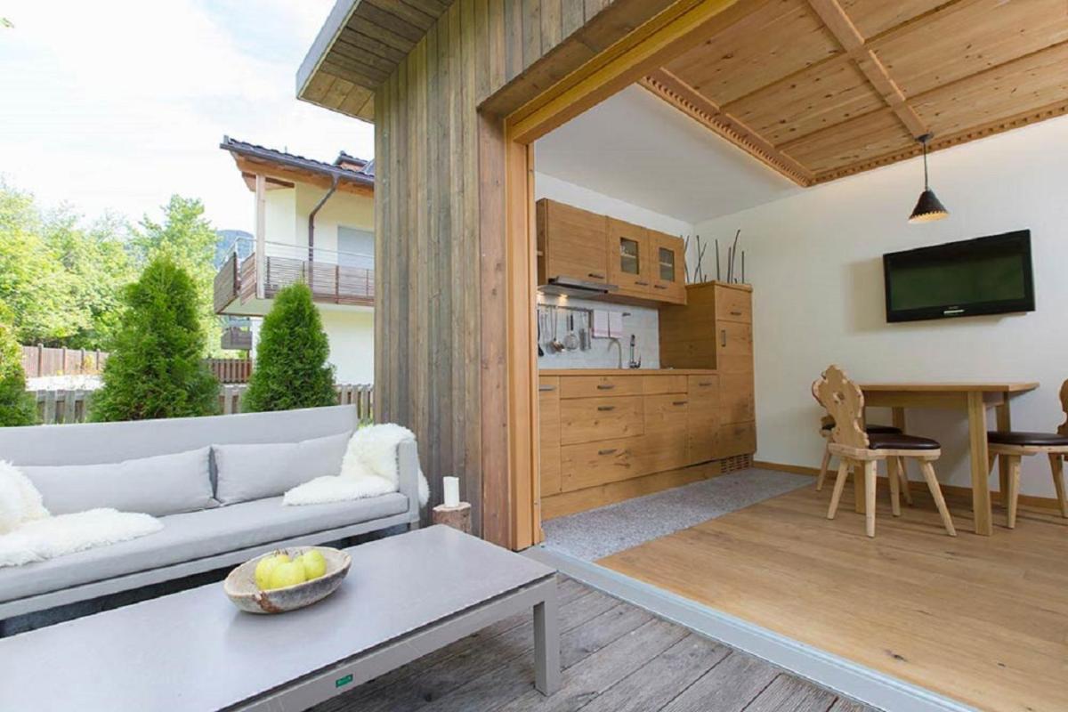 Appartement Pichler Dobbiaco Bagian luar foto